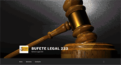 Desktop Screenshot of legal233.com