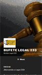 Mobile Screenshot of legal233.com